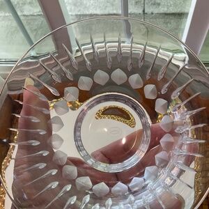 Cartier La Maison Du Shogun Crystal Bowl Exquisite & Rare